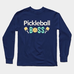 Pickleball Boss Long Sleeve T-Shirt